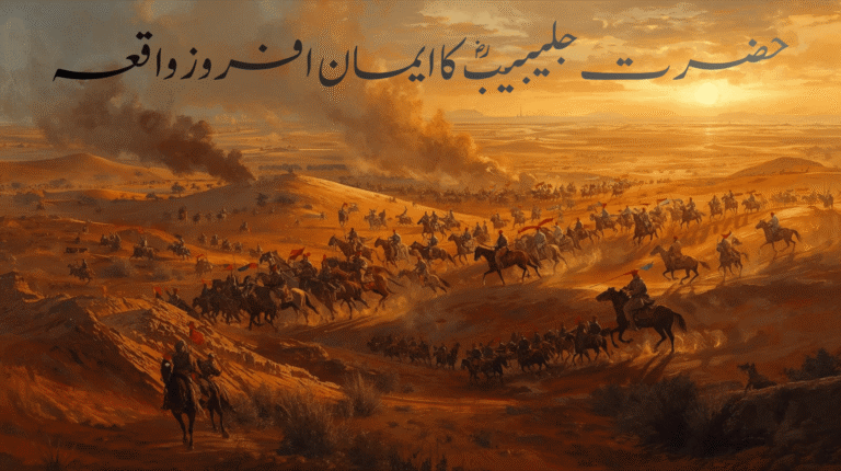 حضرت جلیبیبؓ کا ایمان افروز واقعہ جس میں ایک عظیم صحابی کی زندگی اور شہادت کا واقعہ بیان کیا گیا ہے