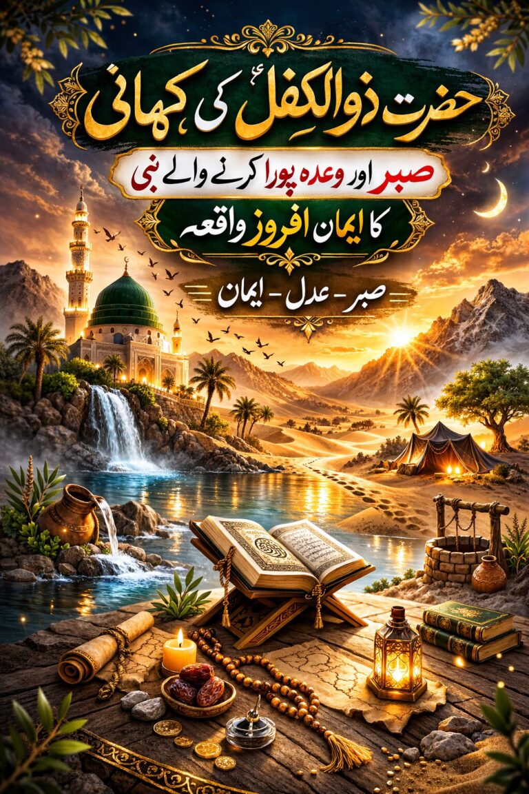 حضرت ذوالکفل علیہ السلام کی کہانی جس میں صبر، عبادت اور وعدہ پورا کرنے کا عظیم درس ملتا ہے